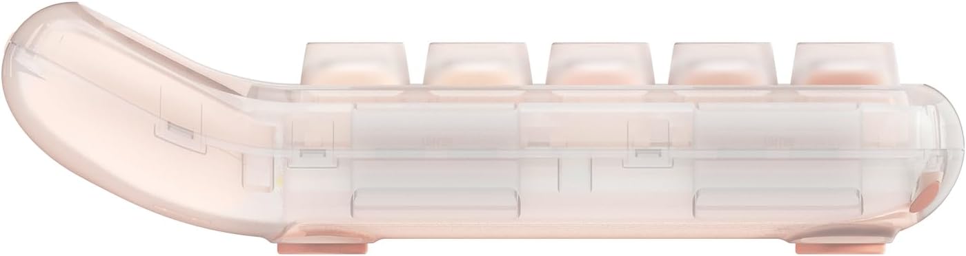 LOFREE Foundation Tri-Mode Wireless Numpad White LED Backlight Compatible with MacOS, iOS, Windows, and Android