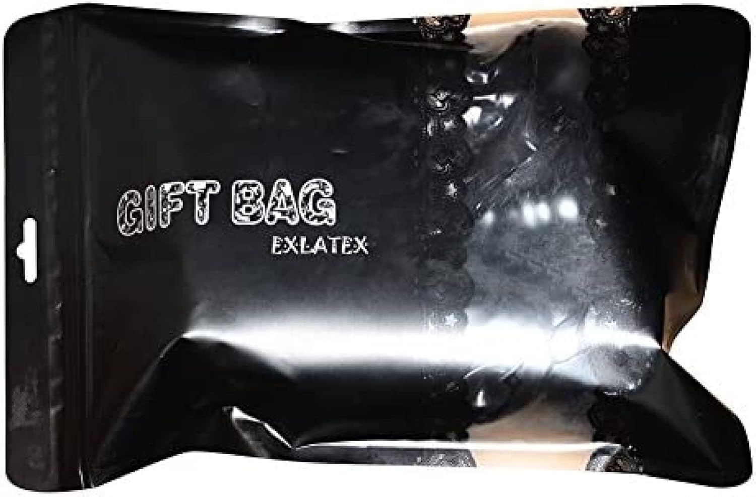 Long women's latex and rubber gloves with fingers, red, L-0.6 mm Red L-0.6mm