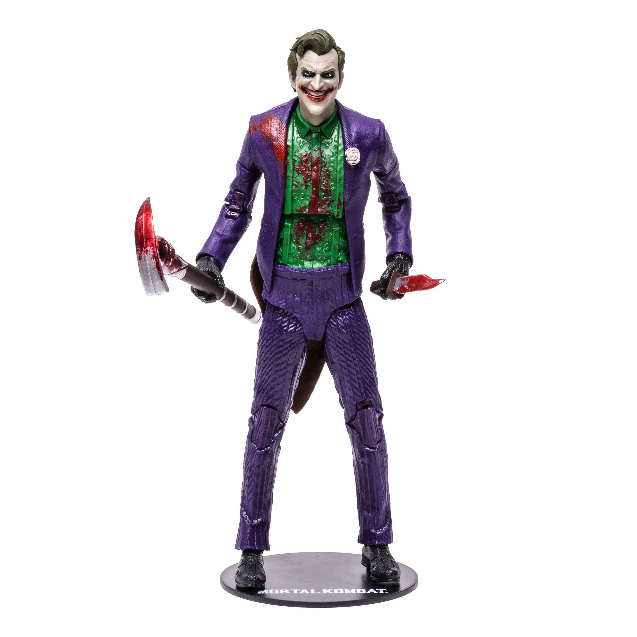 McFarlane Mortal Kombat Joker Action Figure - Bloody - TM11058 Multicolor