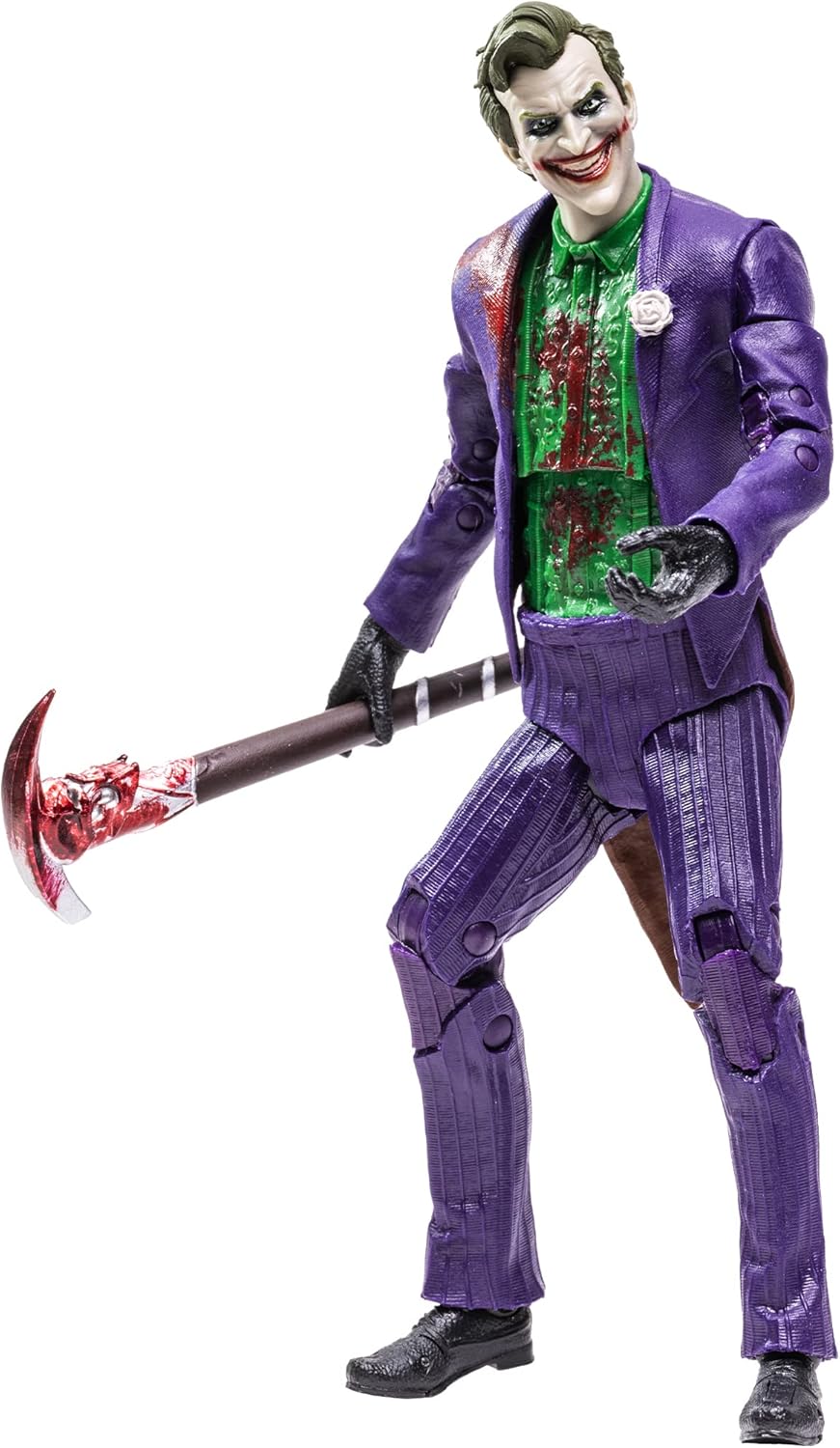 McFarlane Mortal Kombat Joker Action Figure - Bloody - TM11058 Multicolor