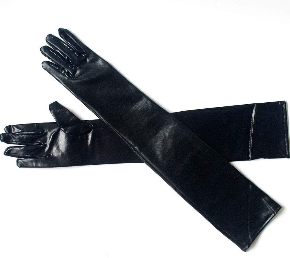 Men's Gloves & Mittens Sexy Unisex Leather Gloves Tight Performance Gloves Women's Gloves & Mittens One Size Black