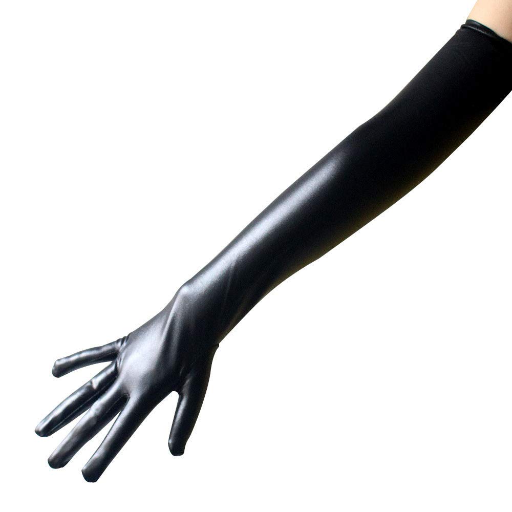 Men's Gloves & Mittens Sexy Unisex Leather Gloves Tight Performance Gloves Women's Gloves & Mittens One Size Black