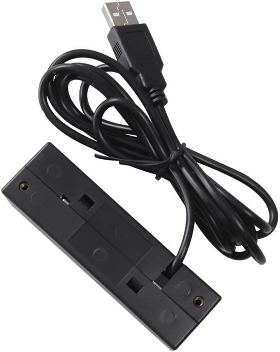 MSR90 Magnetic USB Stripe Card Reader Card Reader 3 Tracks Mini Swiper for PC USB