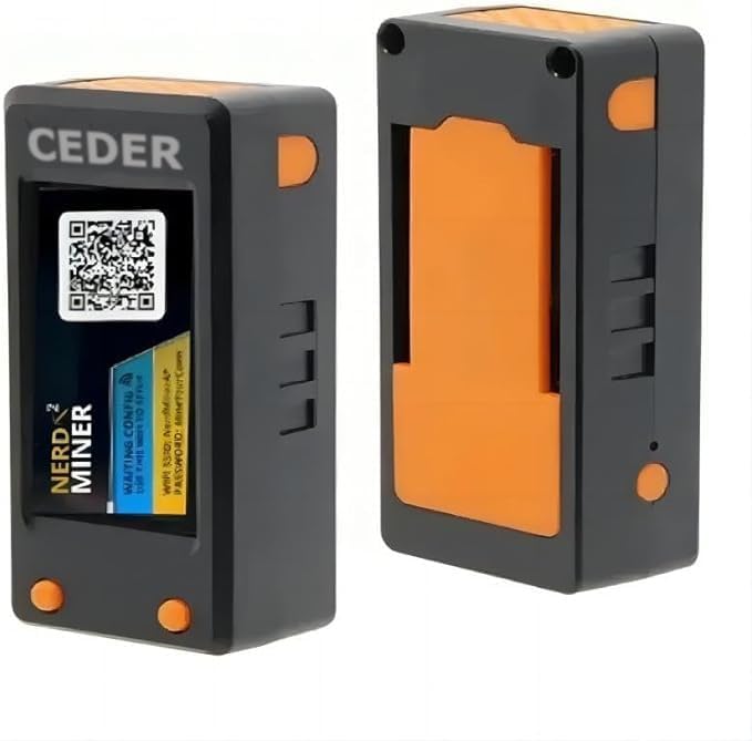 Reader - Nerdminer V2 Mining Bitcoin BTC Miner Easily BTC Nerd Miner ready for the already assembled Loottery Miner (T -SPLAY)