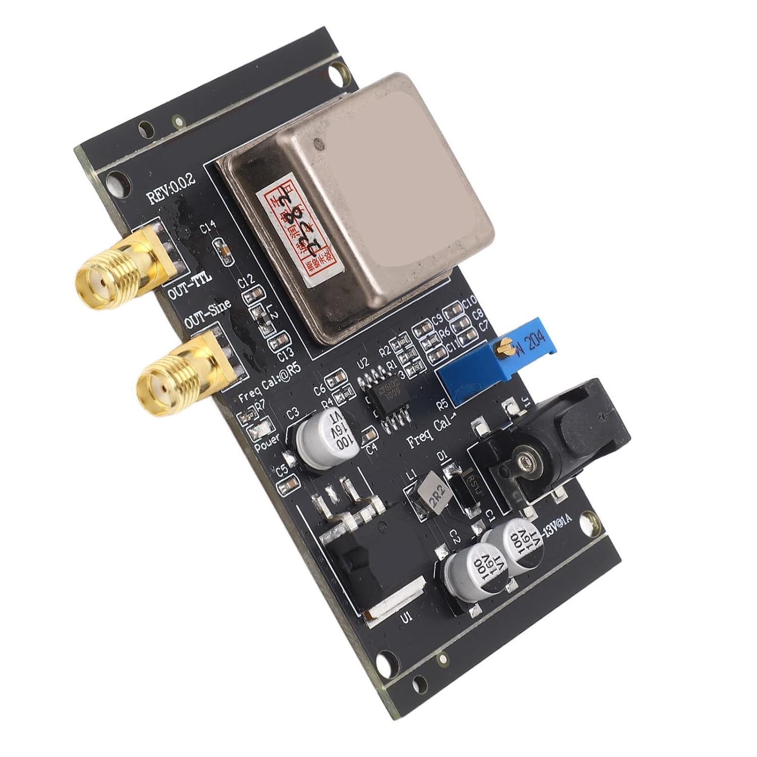Respicefinem standard frequency module 10 MHz OCXO Source of reference signal signal of the reference of low phase noise for audio systems, decoder
