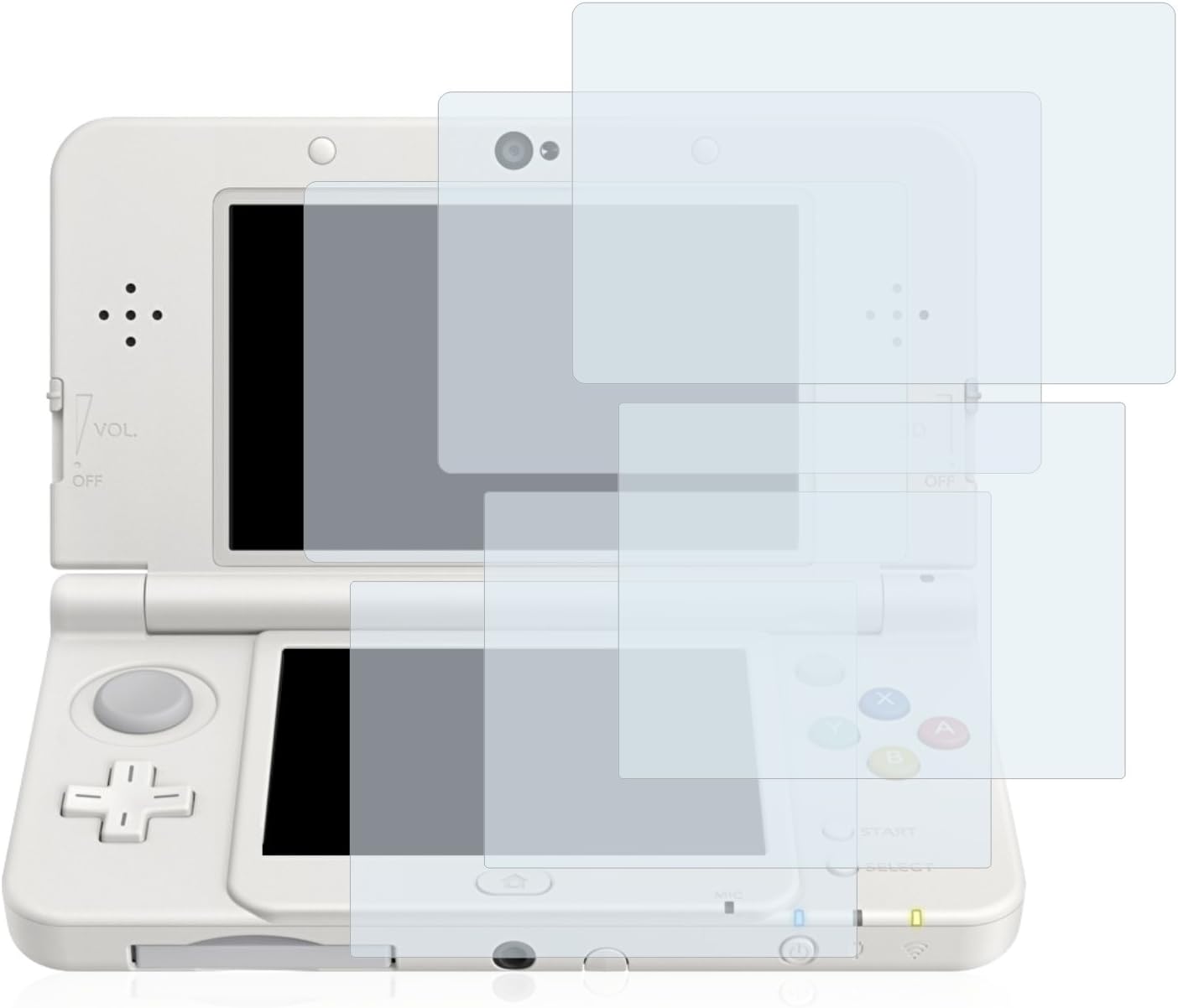 savvies (6 Pieces Screen Protector for Nintendo New 3DS Transparent Screen Protector