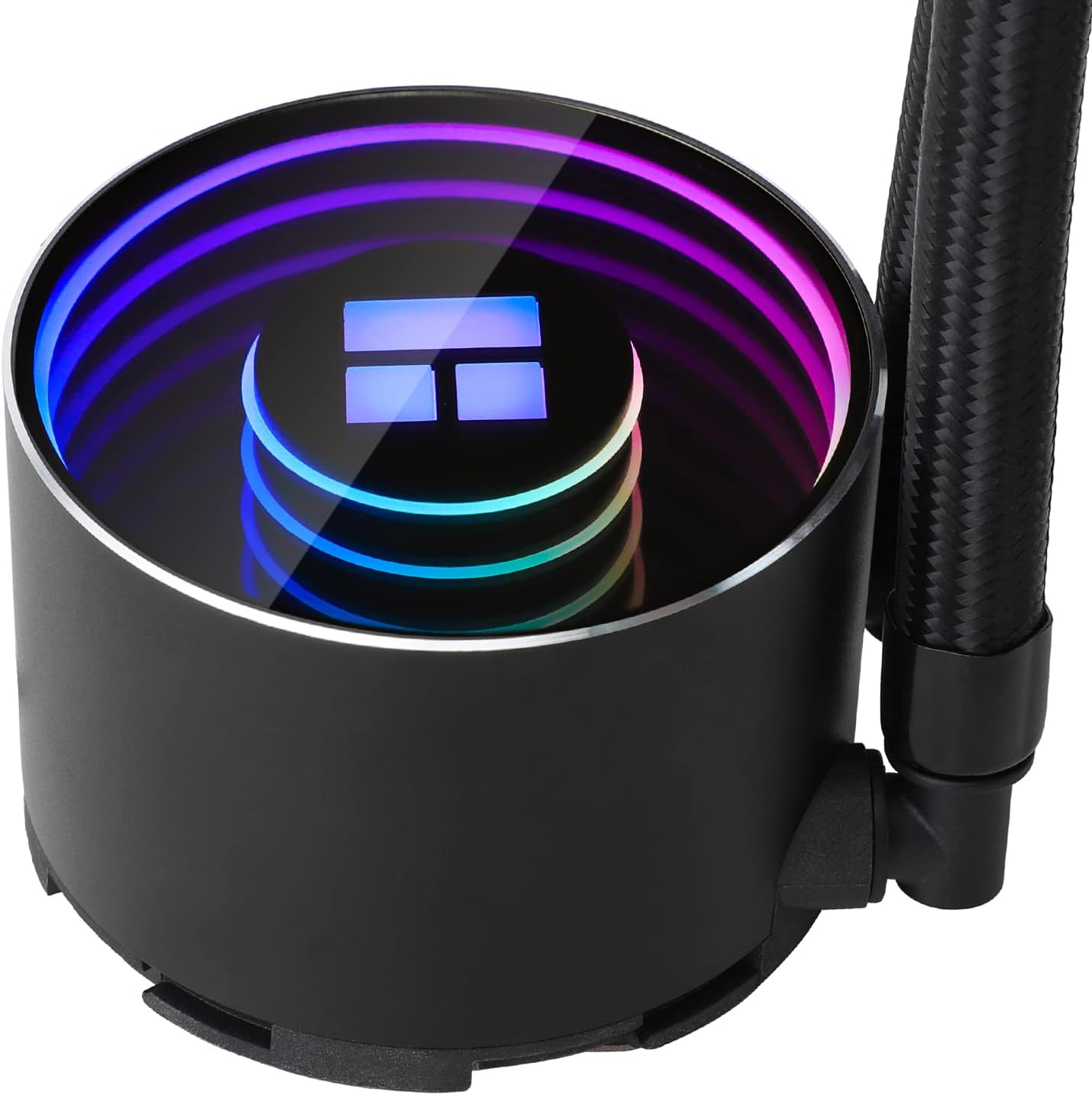 Thermalright Frozen Notte 240 BLACK ARGB Water Cooling CPU Cooler, 240 Black, Dual PWM Fan, S-FDB V2 Bearings, Suitable for AM/AM4 AM5, Intel LGA 1700/1150/1151/1200/2011