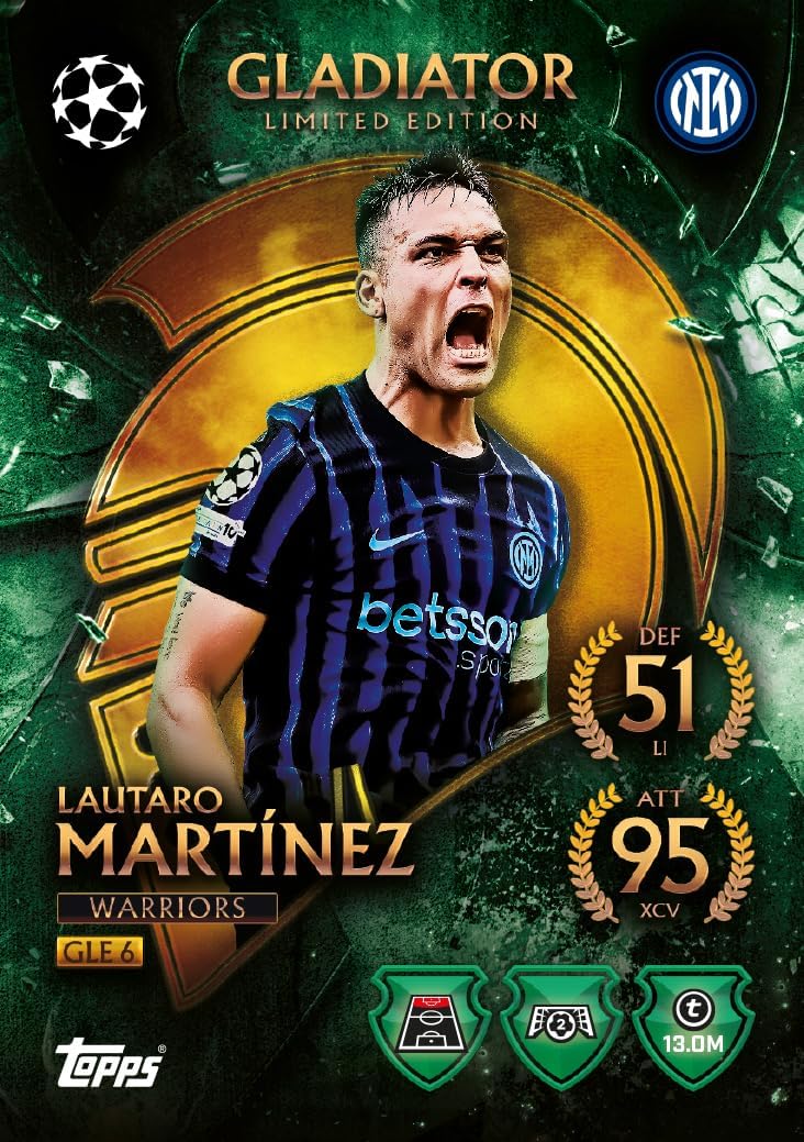 Topps UCC Match Attax 2025/26 - Mega Tin Bundle - contains all 4 Mega Tins from the Match Attax 2025/26 collection - Centurions, Warriors, Spartans and Battlers.