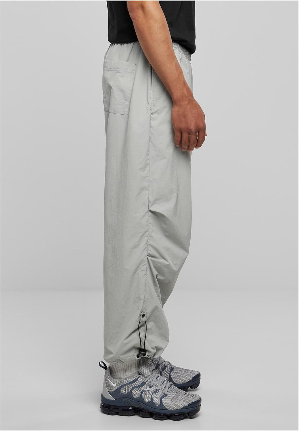 Urban Classics Herren Nylon Parachute Pants L Lightasphalt
