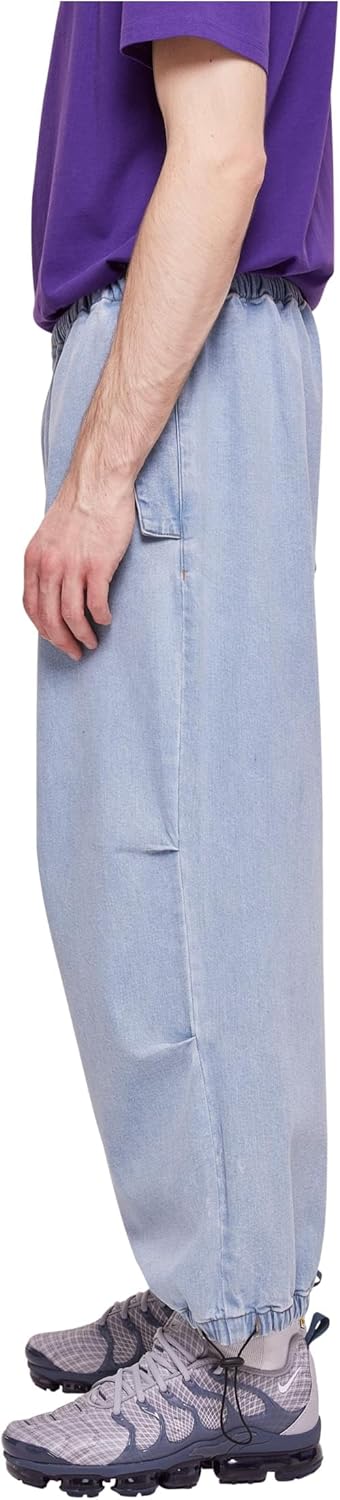 Urban Classics Herren Parachute Jeans Pants XXL Light Blue