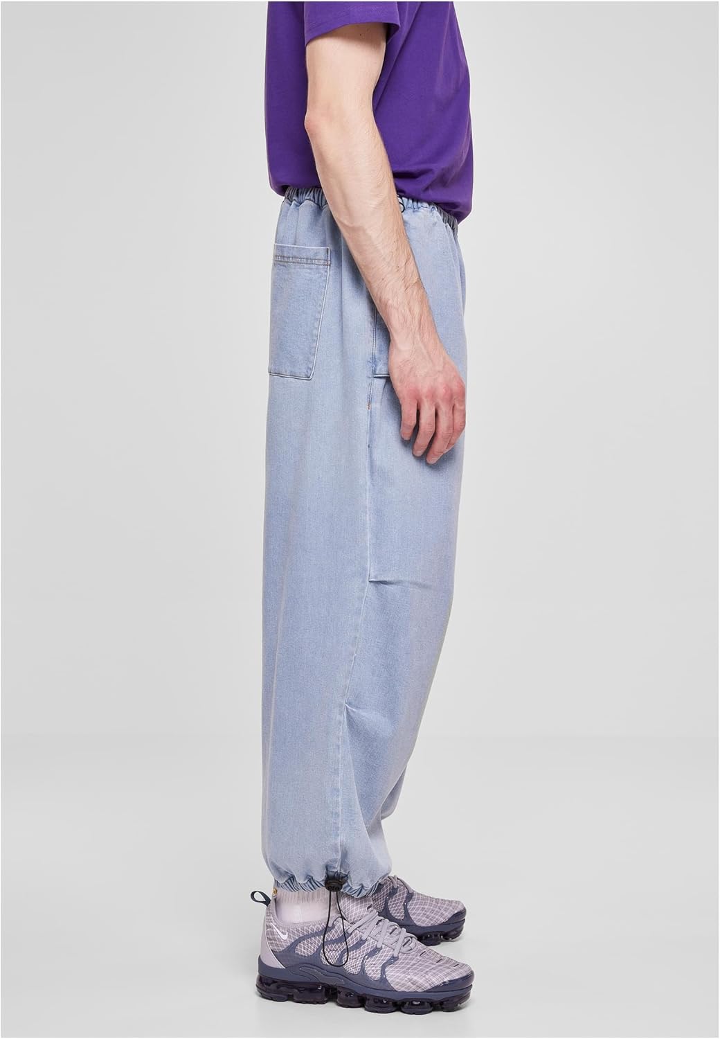 Urban Classics Herren Parachute Jeans Pants XXL Light Blue