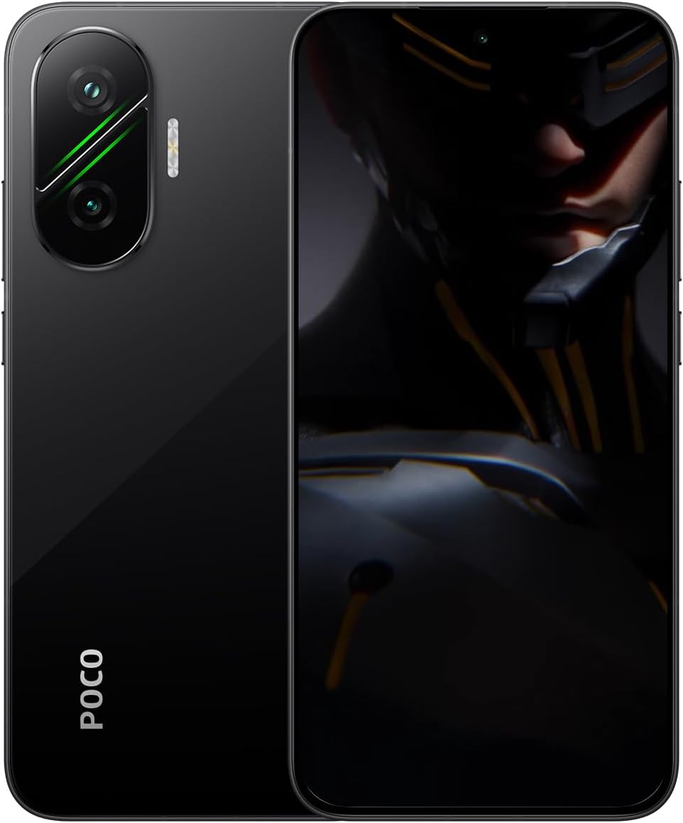 Xiaomi POCO F7 - 12 + 256 GB smartphone, 50 MP Sony camera with OIS, 6.83" AMOLED screen 1.5 K at 120 Hz, Snapdragon 8s Gen 4, Hypercharge 90 W, charger not included, Black