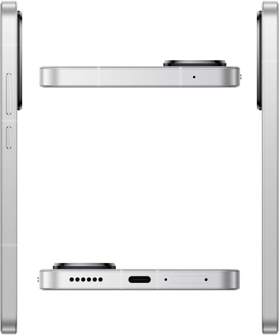 XIAOMI POCO F7 - 12 + 256 GB Smartphone, 50 MP Sony Camera with OIS, 6.83" AMOLED Screen 1.5 K at 120 Hz, Snapdragon 8s Gen 4, Hypercharge 90 W, Charger Not Included, Silver