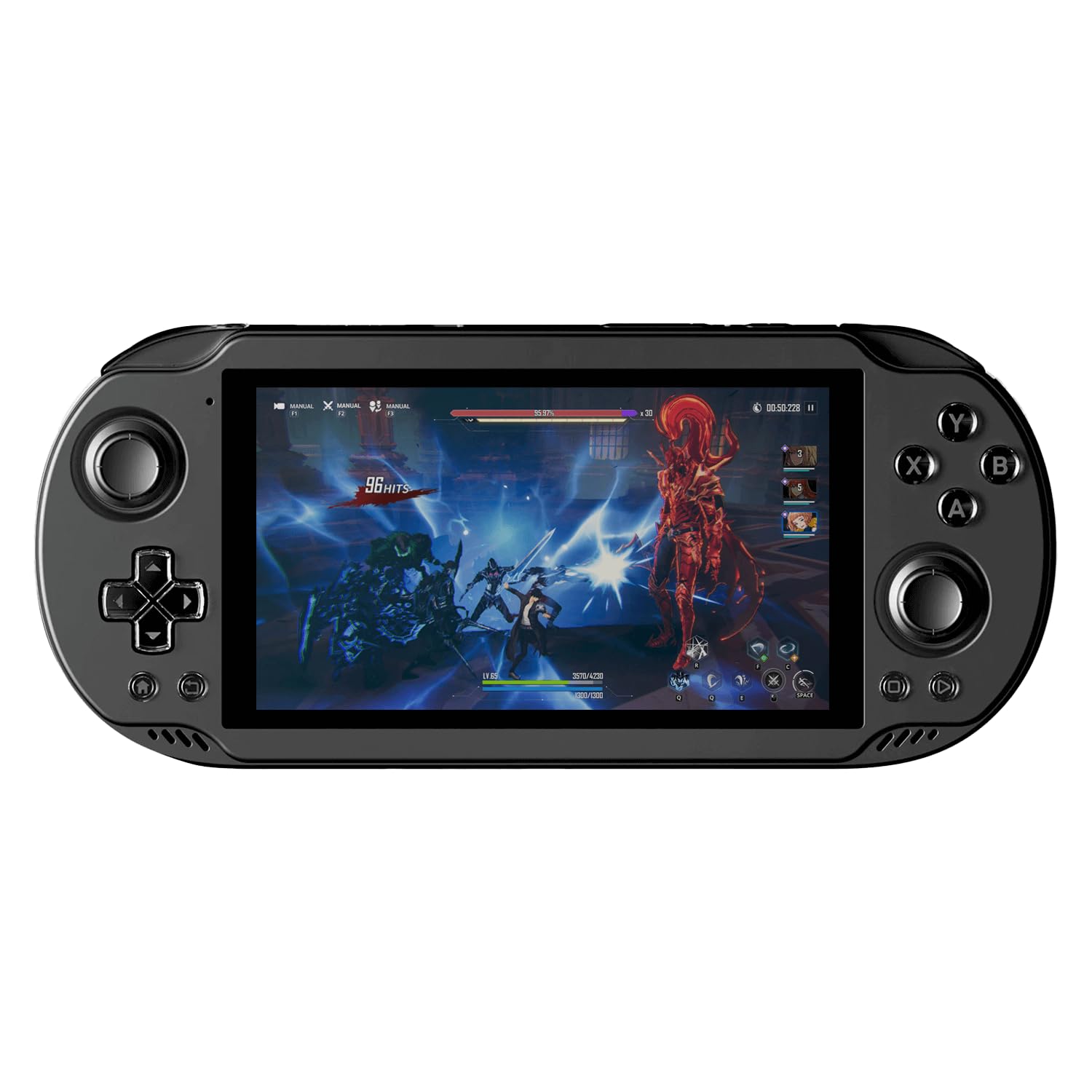 AYN Odin 2 Mini Android Gaming Handheld with Snapdragon 8 Gen 2 CPU, Adreno 740 GPU, 8GB RAM, 128GB UFS 4.0 Storage, 5” Mini LED 1080p 60Hz, Wi-Fi 7, BT 5.3, Android 13 Odin 2 Mini Base - 8GB / 128GB Black