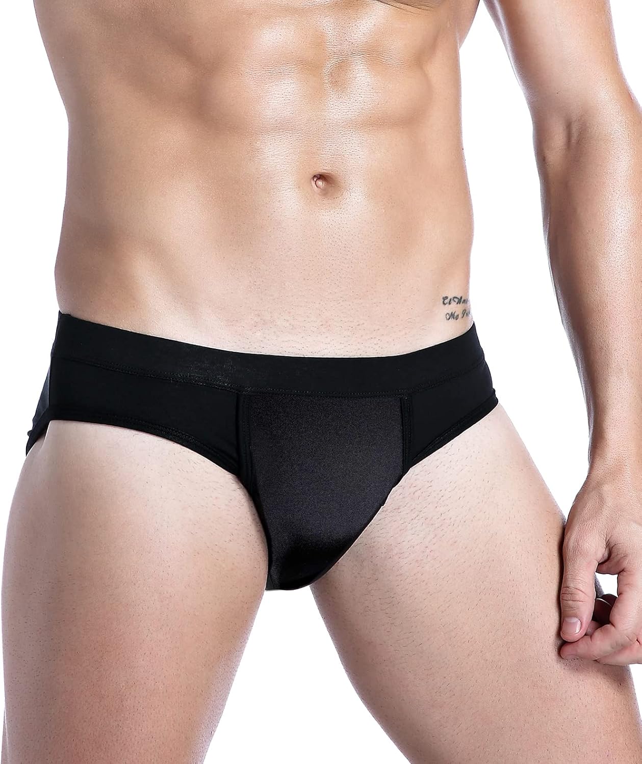 BIMEI Transgender Gaff Tucking Underwear - Thong for everyday wear - Transgender, Drag queens and Crossdressers 85 Black