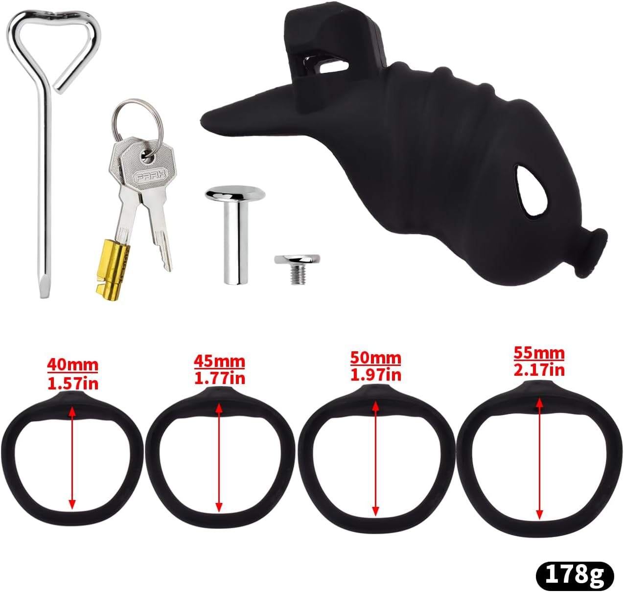 Cage for fitness exercises in silicone, soft and light, combinable with metal tubes-ITA365 Black short