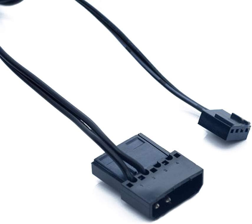 D5 Silent Water Pump for Suspension PWM Water Cooling Water Pump Automatic Speed Adjustment 1300L/H Head PU-PWM5B18W