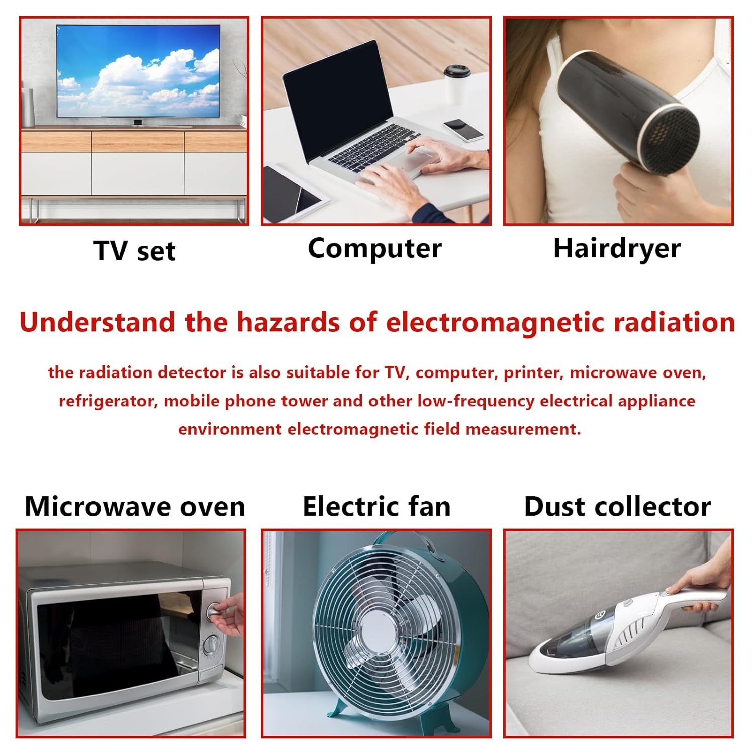 EMF Meter, K2 EMF, EMF Magnetic Field, Radiation Detector, Electromagnetic K2, Ghost Hunting Paranormal Equipment Tester