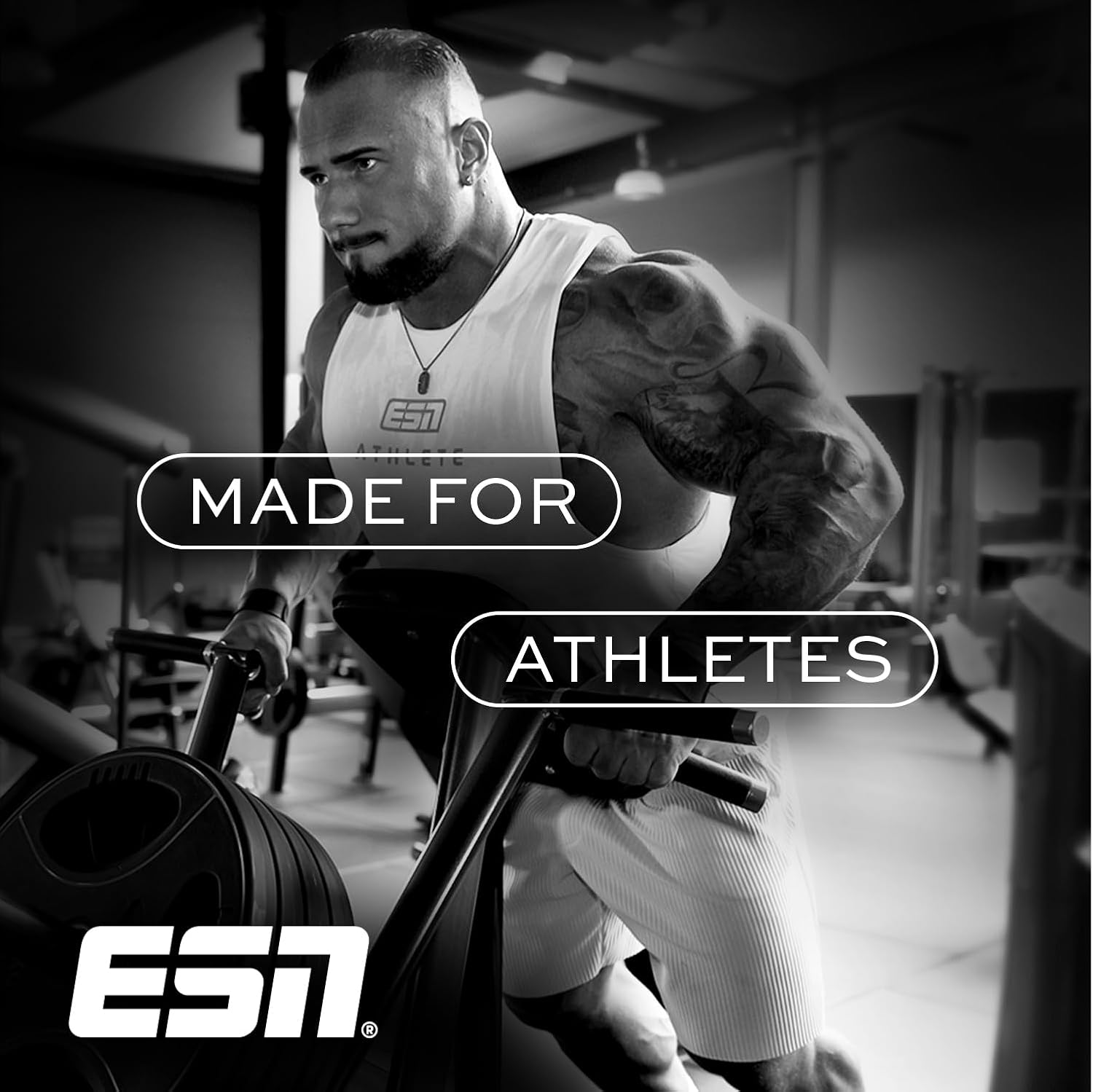 ESN Ultrapure Creatine Monohydrate in 100% Pure Powder, 500 g - 100% Vegan - Supplement for Training, Sports, Gym and Pre Workout