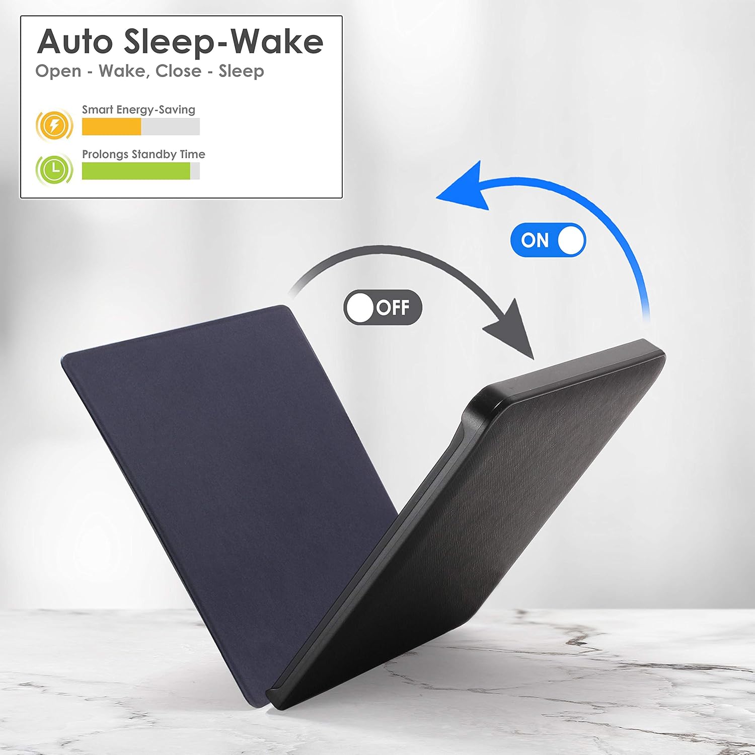 Forefront Cases Case for Amazon Kindle (16 GB) 6" (11th Generation 2024 and 2022) - Protective Case for Kindle (16 GB) - Smart Auto Wake Sleep Function - Thin, Lightweight Cover - Rose Gold Kindle 6" 2024-22 Rose Gold