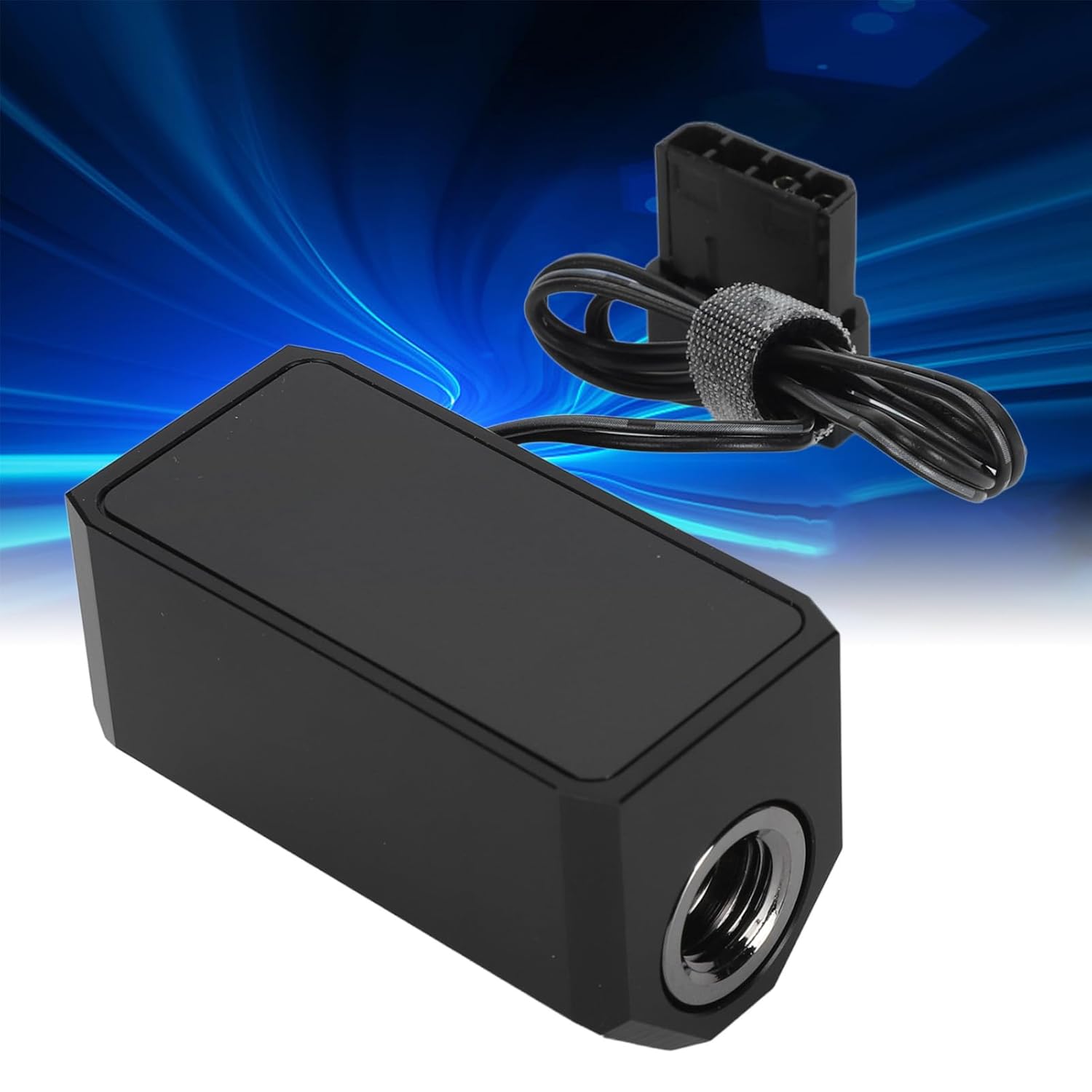 G1/4 Inline PC Water Cooling Flow Meter, Alarm for Water Cooling Alarm Flow Meter with Digital Display 3 in 1