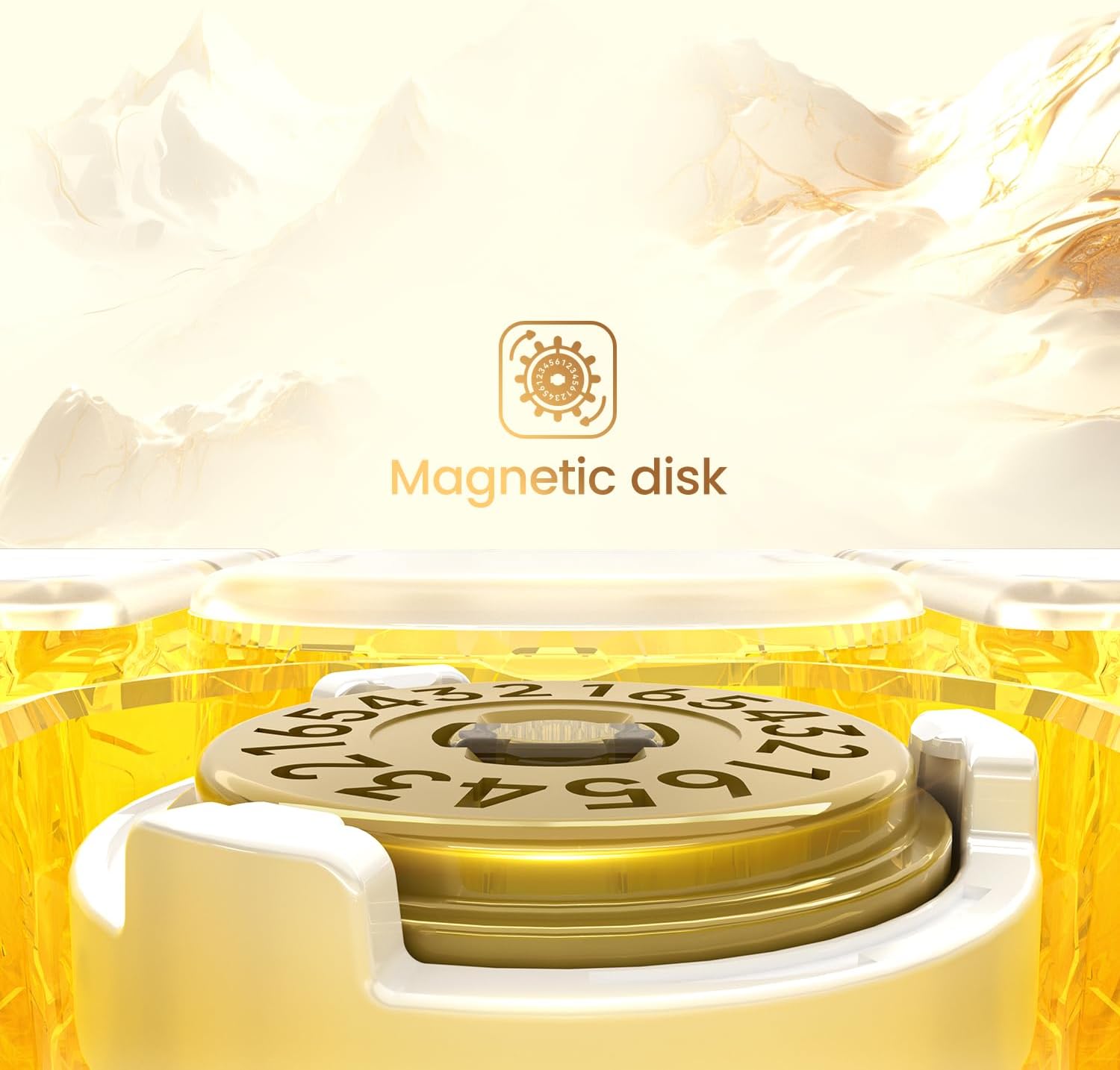 GAN Maglev - 15 pcs Speed Cube 3 x 3 Magnetic Magic Cubes, Wing-shaped Number Attack, IPG/GES+/Visible Magnet, Upgraded Version Magic Cube (Limited Edition)