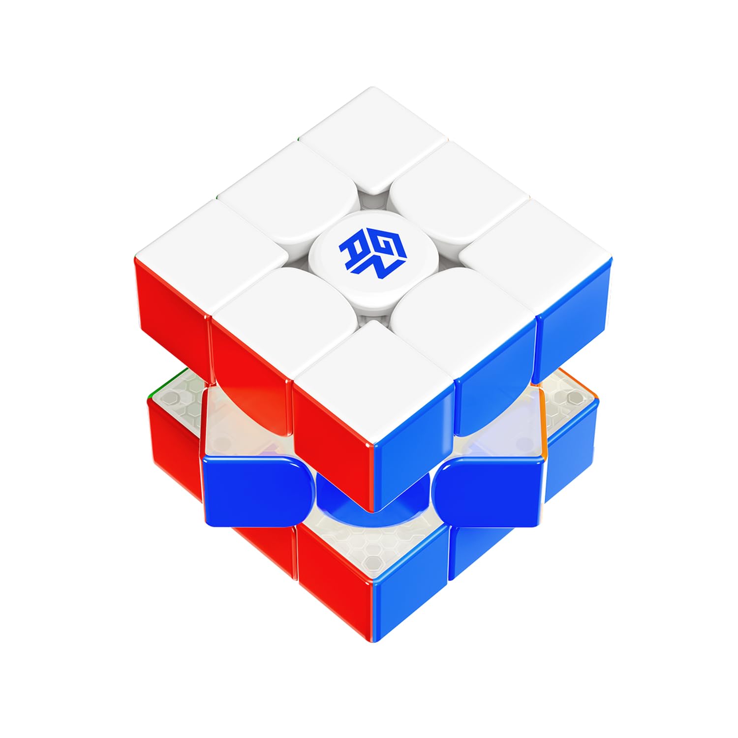 Gan16 Maglev Max Speed Cube 3x3 Magnetic Cube Gan, 124 Magnetic Points Professional Cube For Speedcubing 72 Levels of Voltage Regulation, Suitable for Beginners and Professional Players