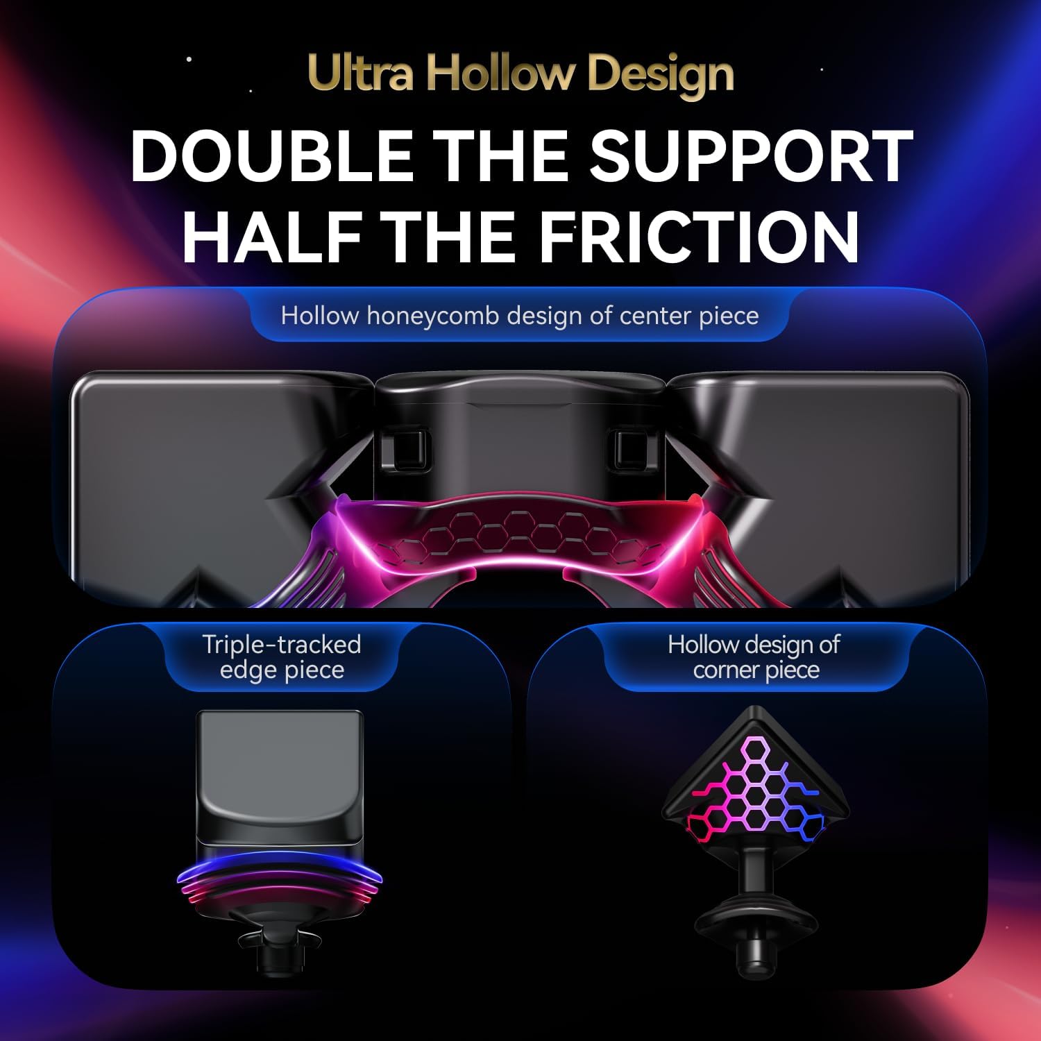 Gan16 Maglev Max Speed Cube 3x3 Magnetic Cube Gan, 124 Magnetic Points Professional Cube For Speedcubing 72 Levels of Voltage Regulation, Suitable for Beginners and Professional Players