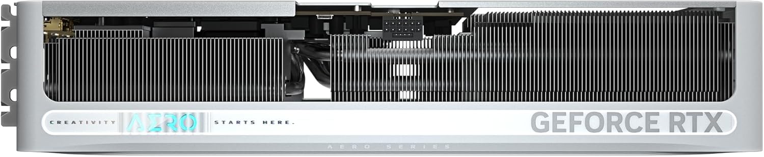 Gigabyte GeForce RTX 5070 Ti AERO OC 16G Graphics Card - 16GB GDDR7, 256bit, PCI-E 5.0, 2588 MHz Core Clock, 3 x DP 2.1a, 1 x HDMI 2.1b, NVIDIA DLSS 4, GV-N507TAERO OC-16GD