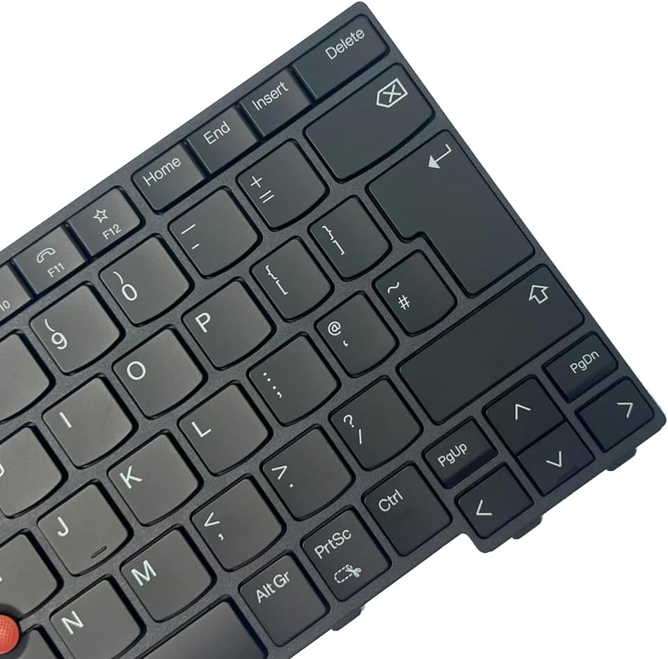 Gintai Backlit Keyboard Layout for Lenovo ThinkPad T14 / P14s / L14 Gen 3, L14 / T14 / P14s Gen 4 Keyboard Laptop Backlit Keyboard Black (UK/English)