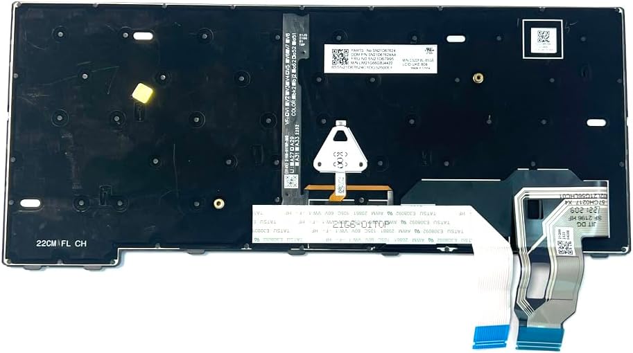 Gintai Backlit Keyboard Layout for Lenovo ThinkPad T14 / P14s / L14 Gen 3, L14 / T14 / P14s Gen 4 Keyboard Laptop Backlit Keyboard Black (UK/English)