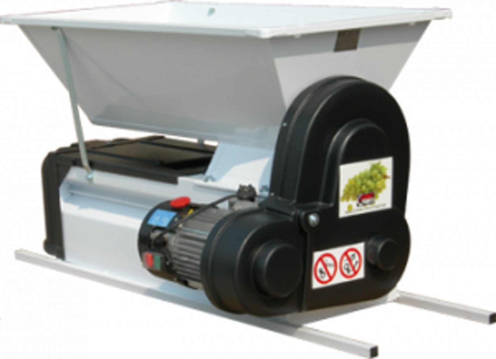 Grifo DmC Electric UVA Destemmer Crusher and Destemmer Machine Stainless Steel