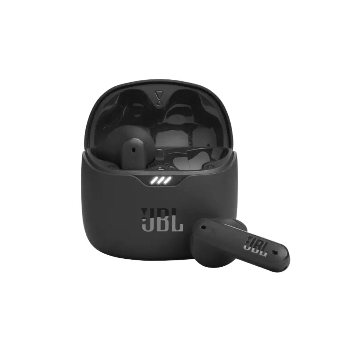 JBL Tune Flex TWS True Wireless Bluetooth In Ear Earphones, with Active Noise Cancellation, Powerful Bass, IPX4 Waterproof, 8+24 Hours of Combined Battery Life, Charging Case, Black
