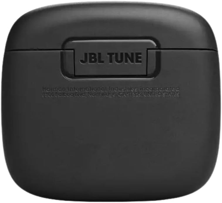 JBL Tune Flex TWS True Wireless Bluetooth In Ear Earphones, with Active Noise Cancellation, Powerful Bass, IPX4 Waterproof, 8+24 Hours of Combined Battery Life, Charging Case, Black