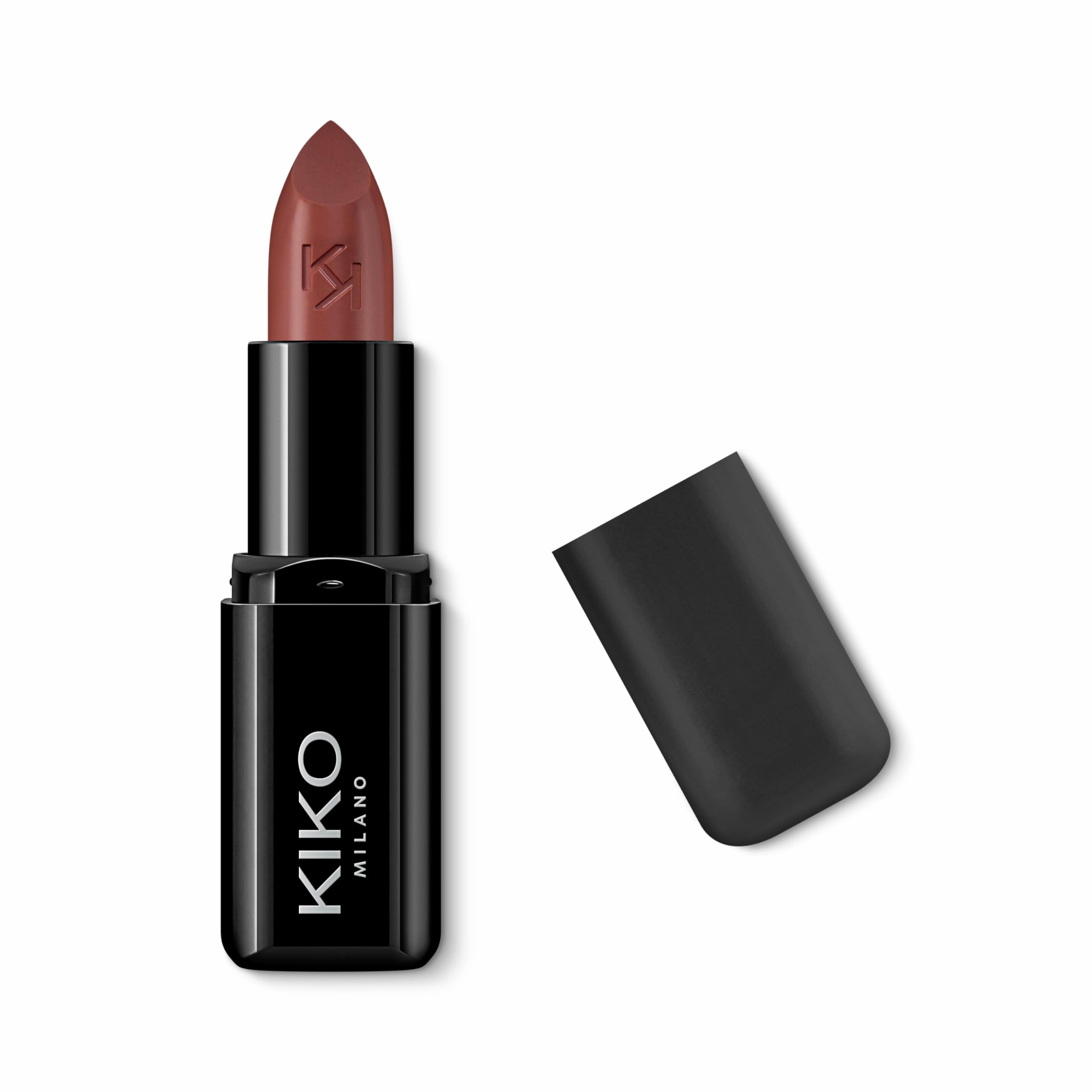KIKO Milano Smart Fusion Lipstick 431, Rich And Nourishing Lipstick With A Luminous Finish, 431 Chocolate