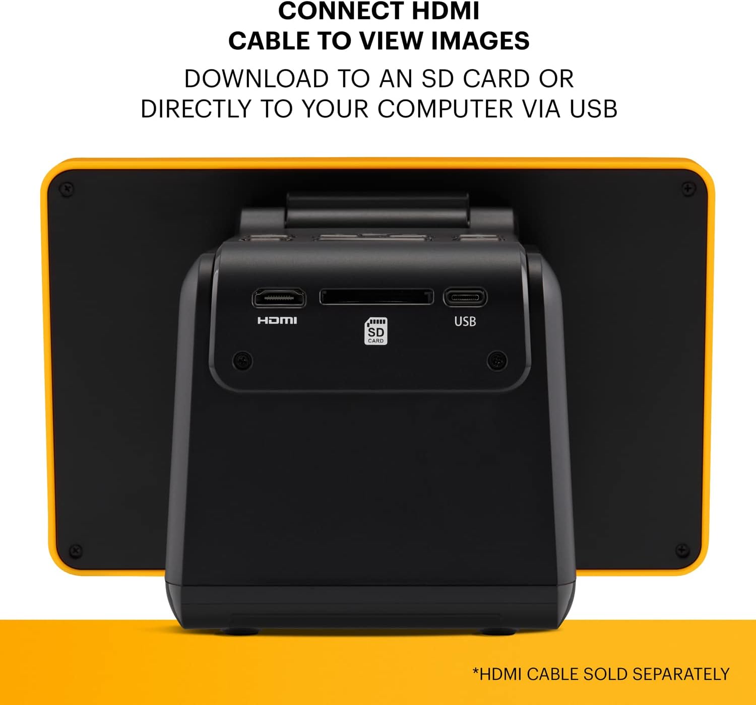 KODAK Slide N Scan Digital Film Scanner Max 7" - Large 7" LCD Screen Converts Color Negatives to 22MP HD n&b JPEG RODFS70