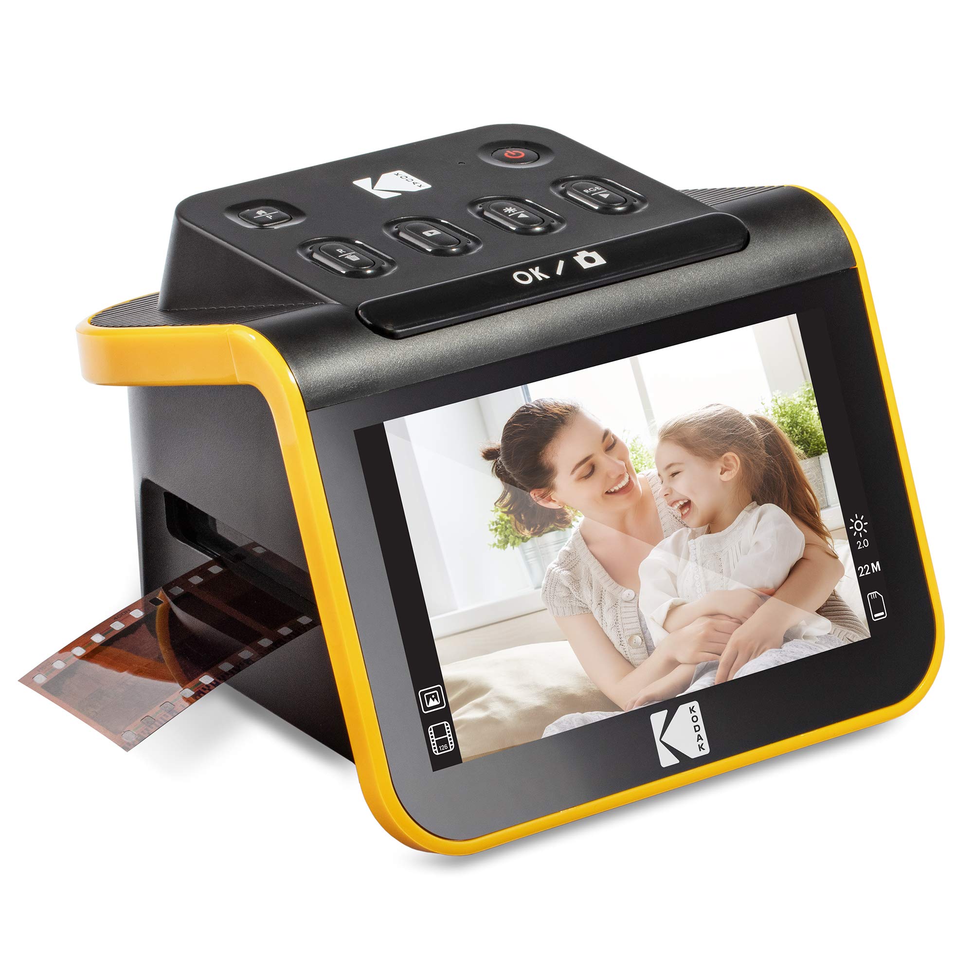 KODAK Slide N SCAN Film and Slide Scanner with 5" LCD Screen, Black Single