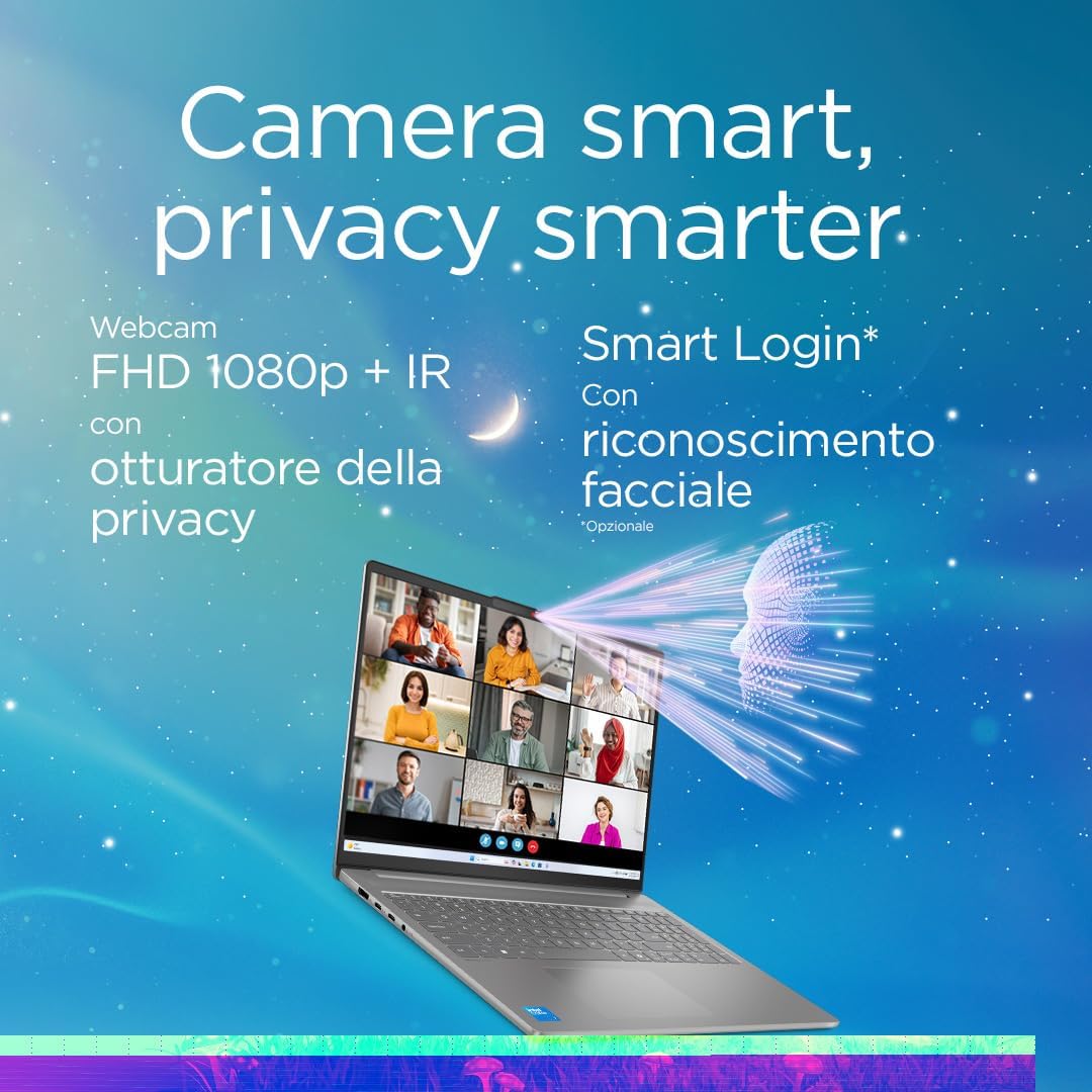 Lenovo IdeaPad Slim 5i Notebook 14" - Intel Core 7 240H, 32GB RAM, 1TB SSD, Integrated Intel Graphics, 14 inch WUXGA (1920x1200) IPS display, Windows 11 Home - Luna Gray Intel Core 7 IP5 Series IP5 Series