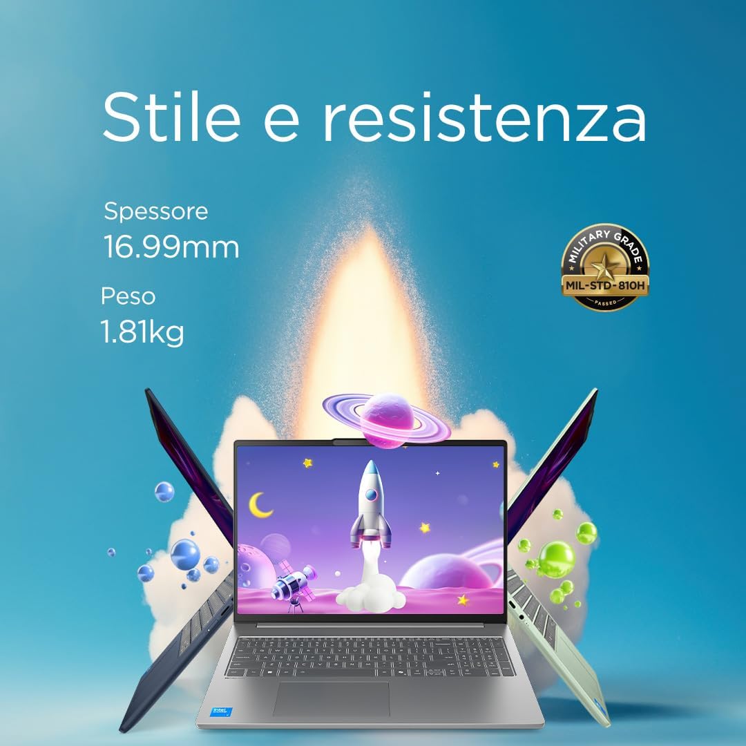 Lenovo IdeaPad Slim 5i Notebook 14" - Intel Core 7 240H, 32GB RAM, 1TB SSD, Integrated Intel Graphics, 14 inch WUXGA (1920x1200) IPS display, Windows 11 Home - Luna Gray Intel Core 7 IP5 Series IP5 Series