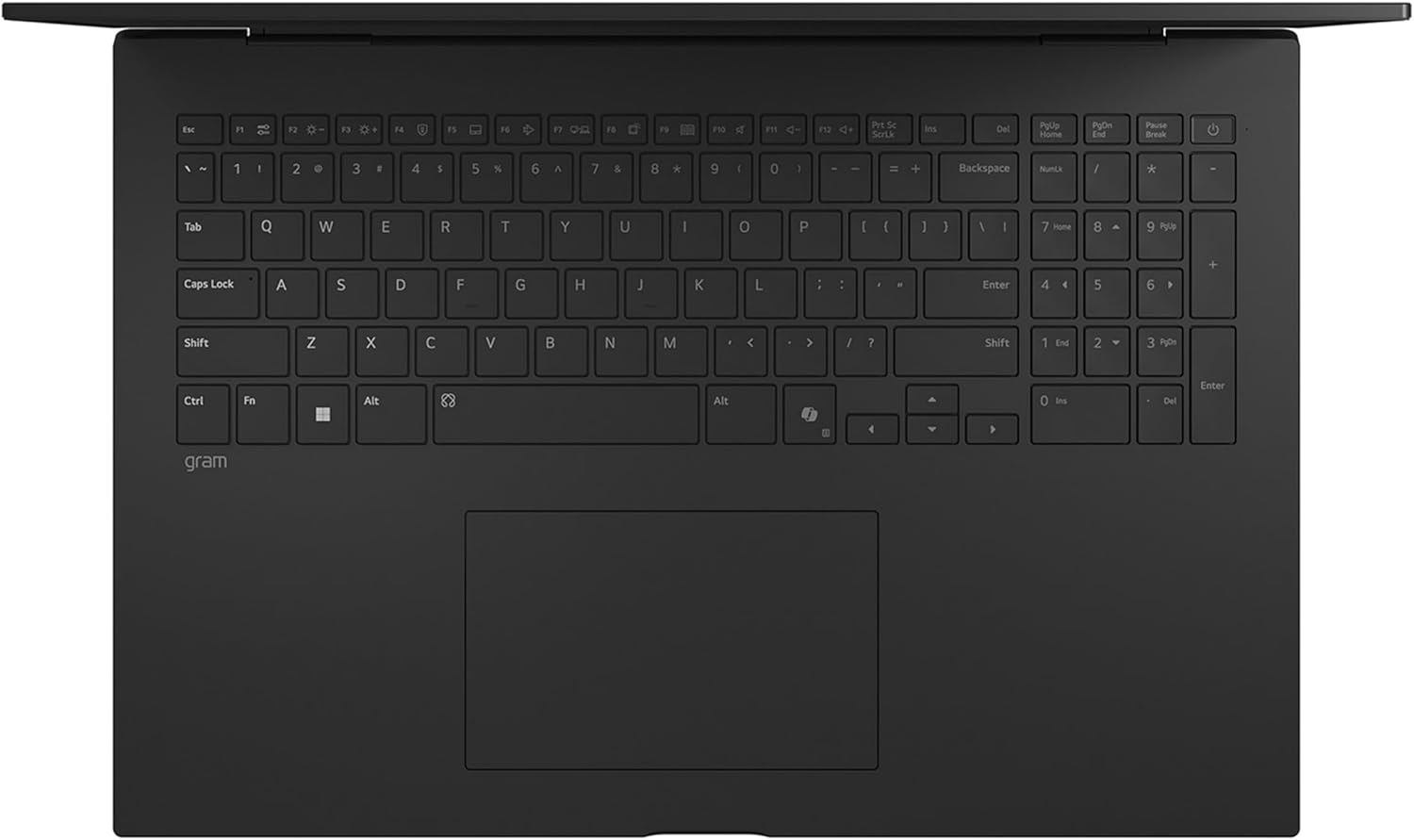 LG gram AI 17Z90TL Copilot+ PC, Notebook 17" 2.5K, Intel Core Ultra 7 (Series 2) 256V, 16GB RAM, 512GB SSD, AI PC, Ultralight only 1.4 kg, 77Wh Battery, Windows 11 Home, Italian keyboard, Black 17" Copilot+ PC Intel Core Ultra 7 (Series 2) 16GB, 512GB