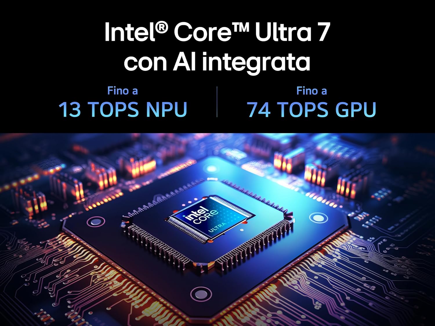 LG gram Pro 16Z90TP, Notebook 16" OLED 2880x1800, Intel Core Ultra 7 (Series 2) 255H, 16GB RAM, 1TB SSD, Ultralight only 1.2 kg, 77Wh battery, Windows 11 Home, Italian keyboard, Copilot key, Black Intel Core Ultra7 (Series 2) 255h 16GB DDR4, 1TB SSD gram Pro Black