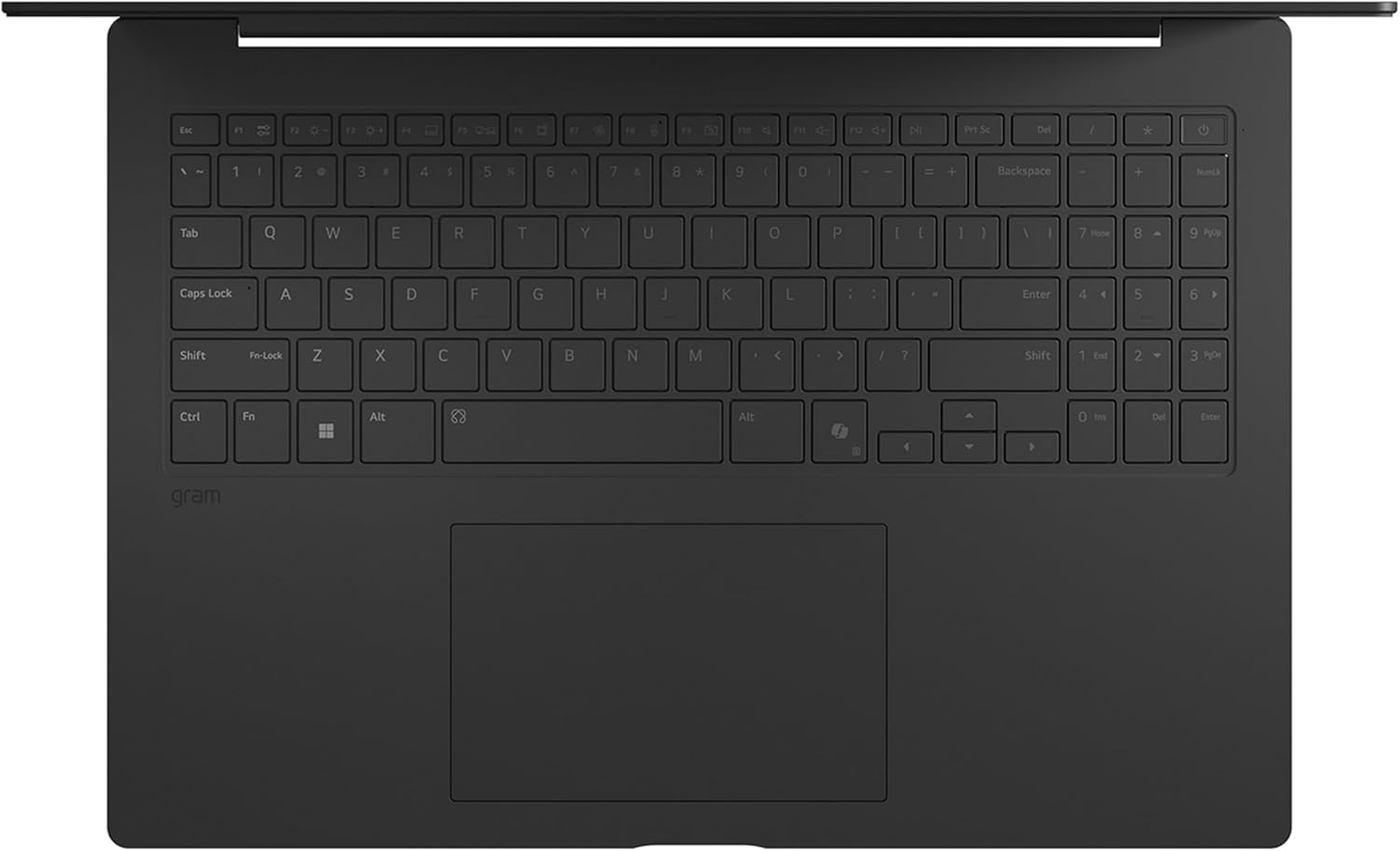 LG gram Pro 16Z90TP, Notebook 16" OLED 2880x1800, Intel Core Ultra 7 (Series 2) 255H, 16GB RAM, 1TB SSD, Ultralight only 1.2 kg, 77Wh battery, Windows 11 Home, Italian keyboard, Copilot key, Black Intel Core Ultra7 (Series 2) 255h 16GB DDR4, 1TB SSD gram Pro Black