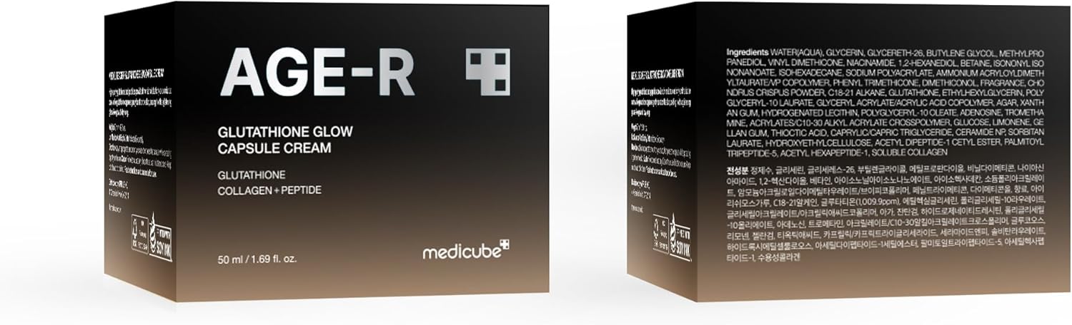 Medicube AGE-R GLUTATHIONE GLOW CAPSULE CREAM, 50 ml, cream for capsules