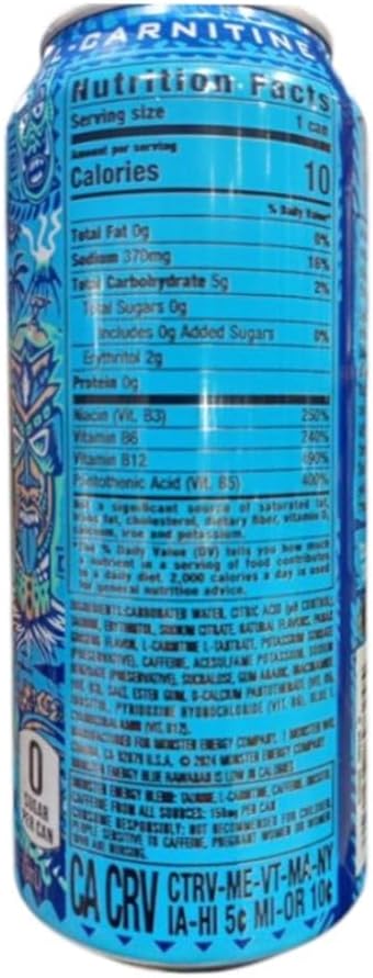 Monster Energy Ultra Blue Hawaiian 473 ml
