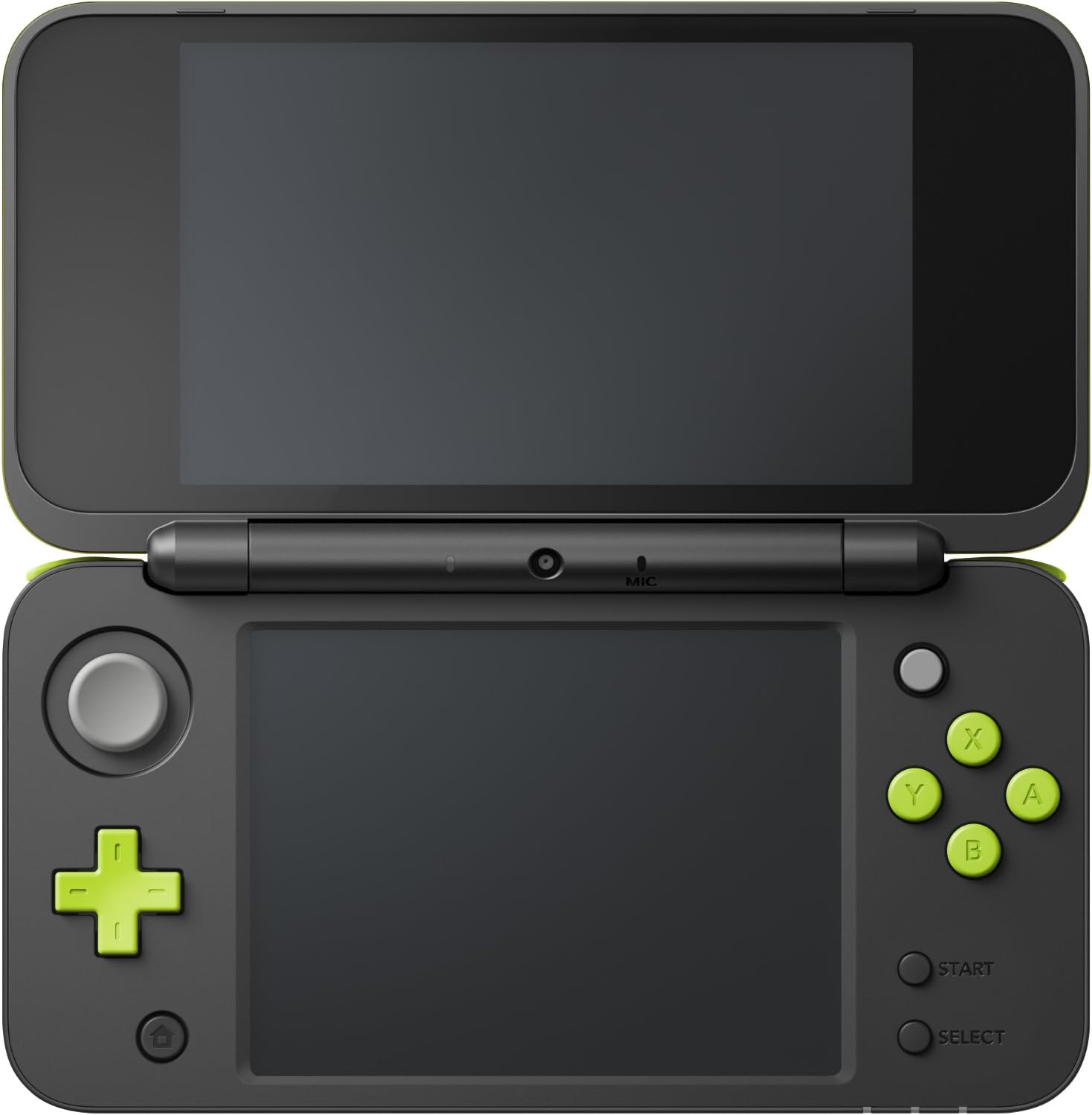 Nintendo New 2DS XL- Konsole Schwarz/Apfelgrün + Mario Kart 7