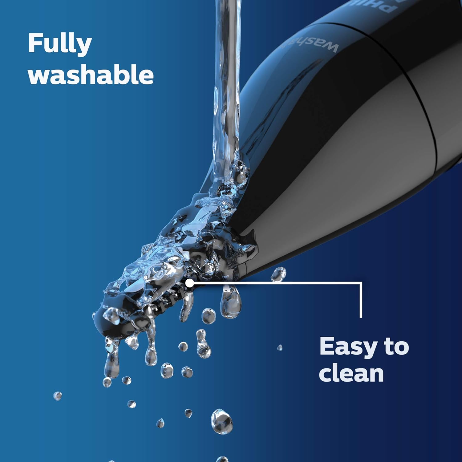 Norelco Philips Nose Trimmer 5000 for Nose, Ears, Eyebrows Trimming Kit, NT5600/62 Black, Silver Nose Trimmer 5000- Nt 5600/ 42