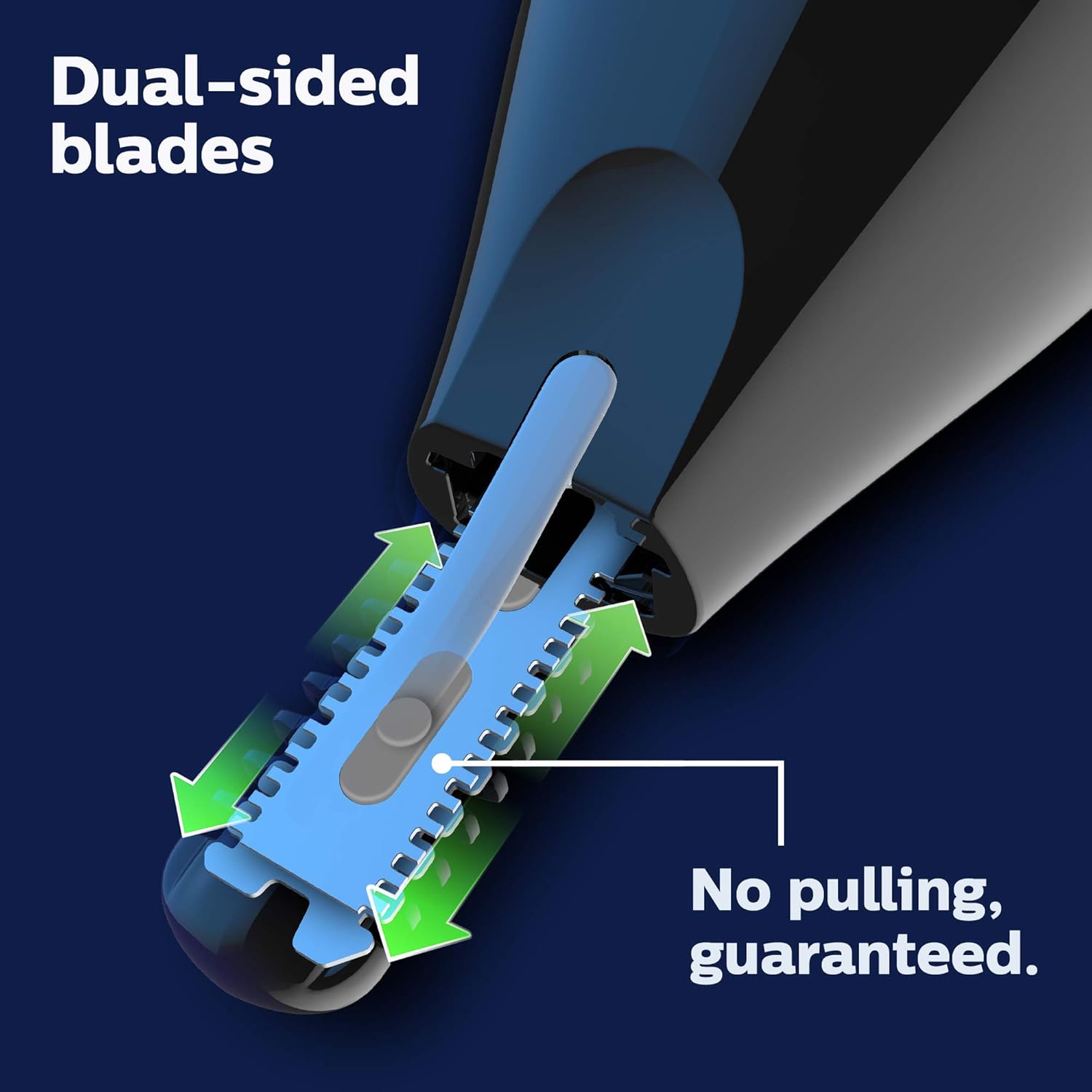 Norelco Philips Nose Trimmer 5000 for Nose, Ears, Eyebrows Trimming Kit, NT5600/62 Black, Silver Nose Trimmer 5000- Nt 5600/ 42