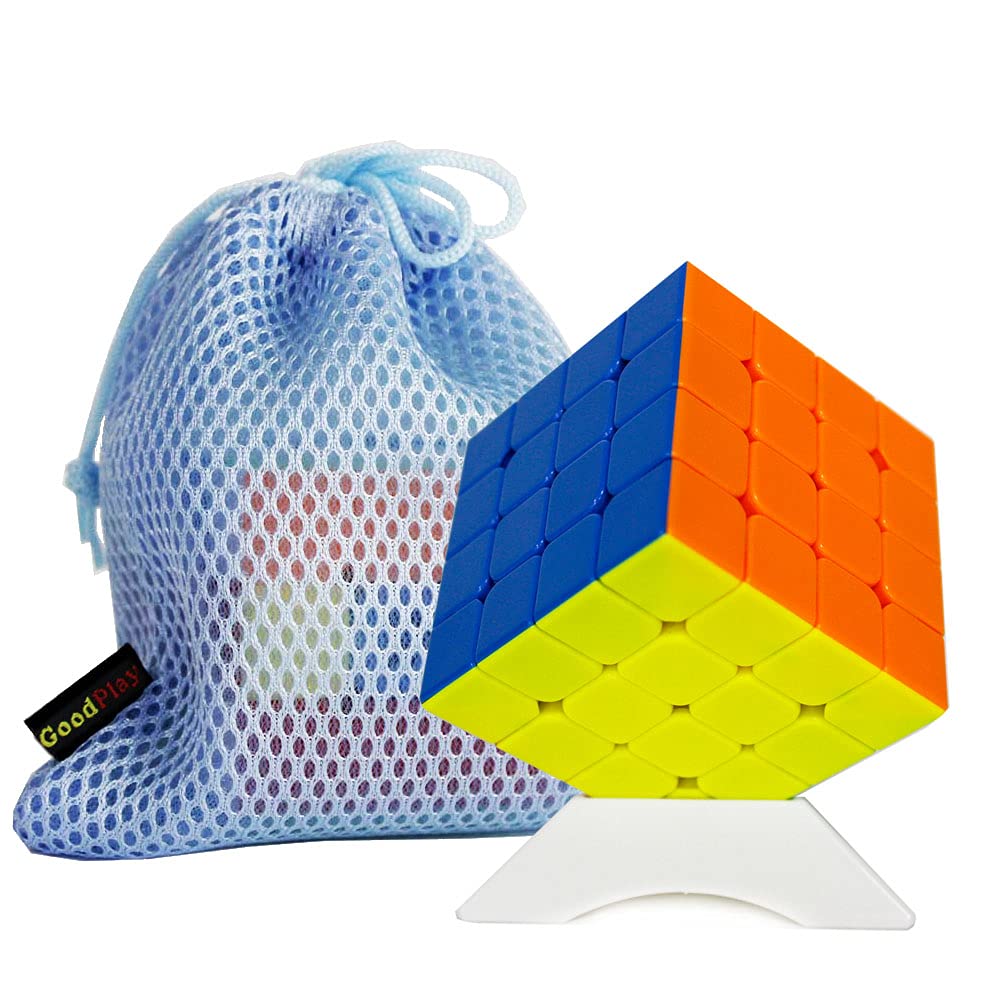 Oostifun Yongjun YJ MGC4 4x4 M Cube YJ MGC 4 4x4x4 Puzzle Cube MGC M with a Cube Bag and a Cube Tripod