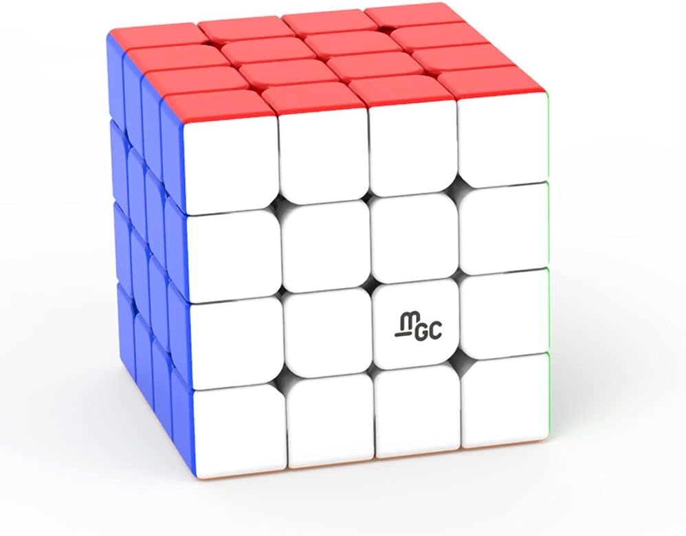 Oostifun Yongjun YJ MGC4 4x4 M Cube YJ MGC 4 4x4x4 Puzzle Cube MGC M with a Cube Bag and a Cube Tripod