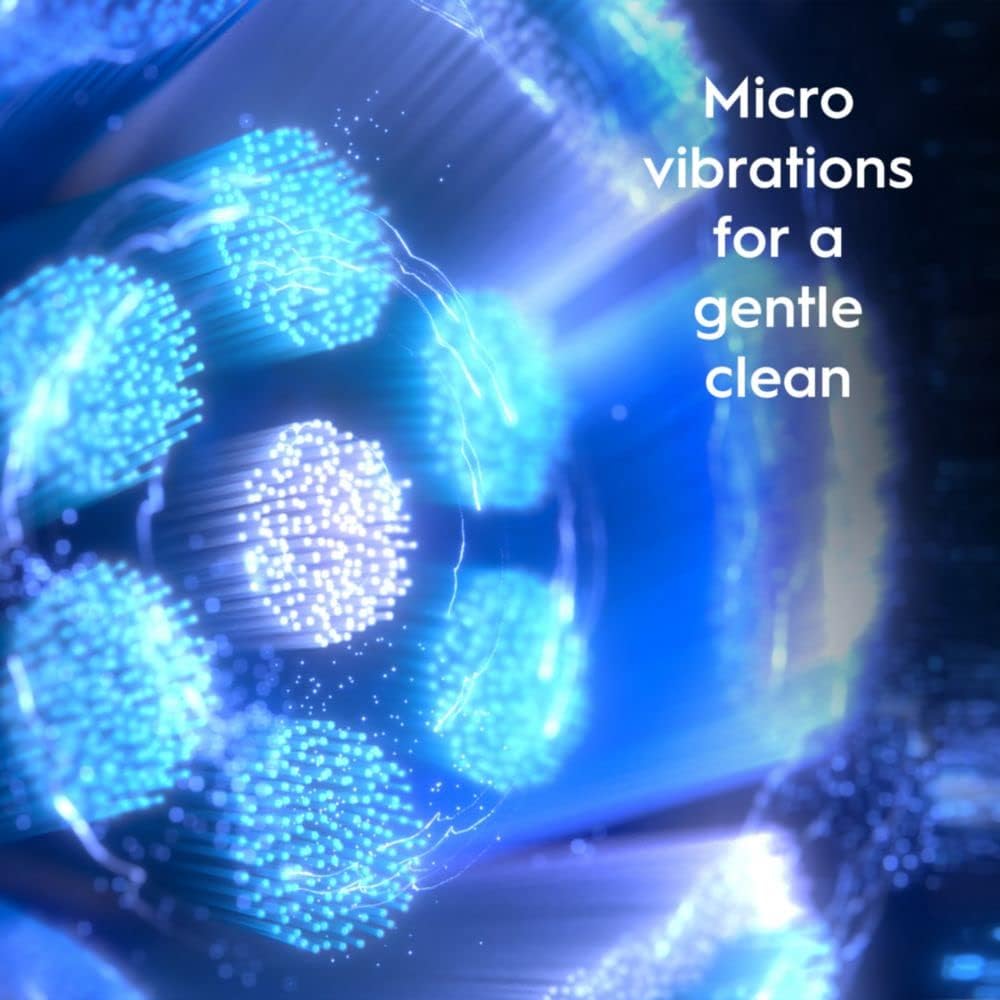 Oral-B iO Series 10 Rechargeable Electric Toothbrush with Visible Pressure Sensor to Protect Gums, 2 Min Timer, 7 Cleaning Settings, 4 Replacement Toothbrush Heads, and Charging Travel Case, Black Black 1 Count (Pack of 1)